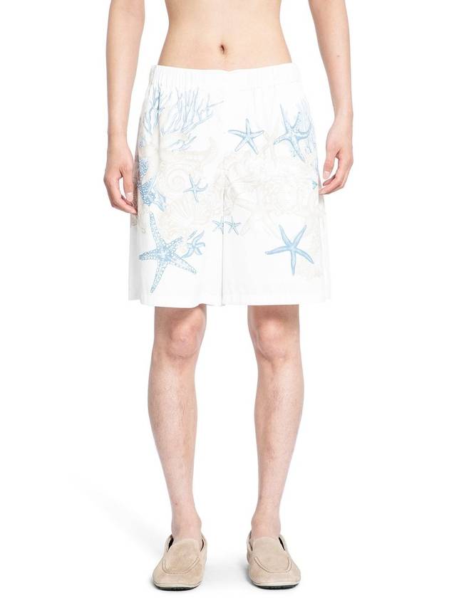 Barocco Sea Print Shorts 10159241A11026 - VERSACE - BALAAN 3