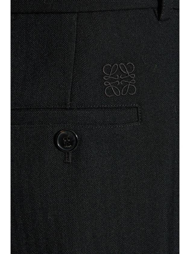 Loewe Wool Trousers, Women's, Black - LOEWE - BALAAN 5