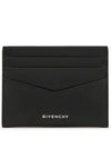 Leather Logo Card Wallet Black - GIVENCHY - BALAAN 1