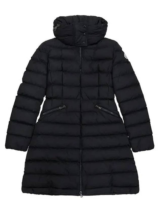 Women's Flammette Long Down Padding Black - MONCLER - BALAAN 2