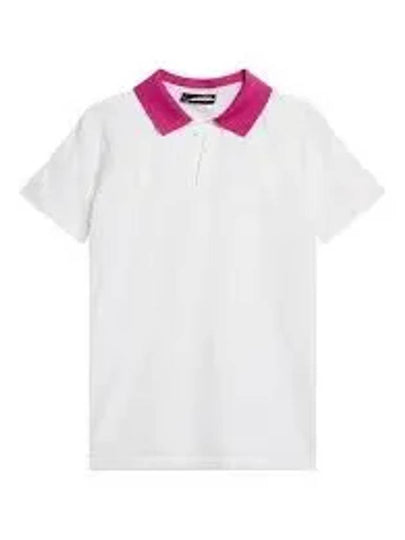 Baily Seamless Short Sleeve Polo Shirt White - J.LINDEBERG - BALAAN 2