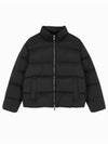 JEANS Men s Curved Quilted Nylon Down Puffer J400469 BEH - CALVIN KLEIN - BALAAN 1