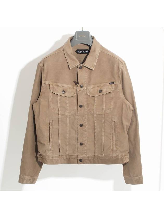 Jacket DJI001 DMC012S23 KB210 Beige - TOM FORD - BALAAN 2