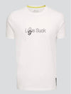 Logo Short Sleeve T-Shirt White - MOOSE KNUCKLES - BALAAN 2