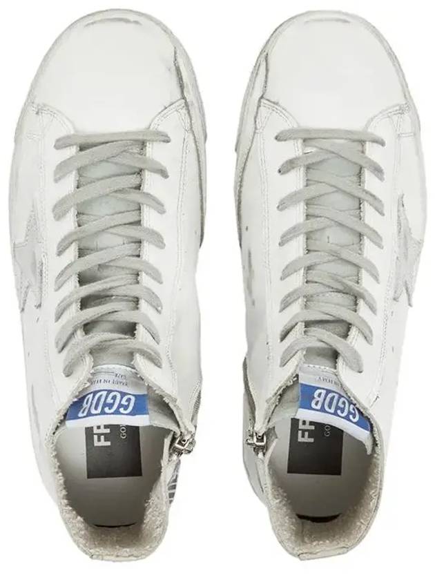 Francie High Top Sneakers White - GOLDEN GOOSE - BALAAN.