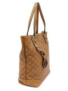 247237 Brown Cima Leather Interlocking G Charm Tote Shoulder Bag - GUCCI - BALAAN 2