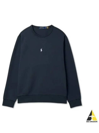 Double knit sweatshirt navy - POLO RALPH LAUREN - BALAAN 1