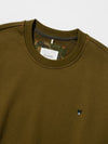 Camo color scheme sweatshirt khaki - UJBECOMING - BALAAN 5