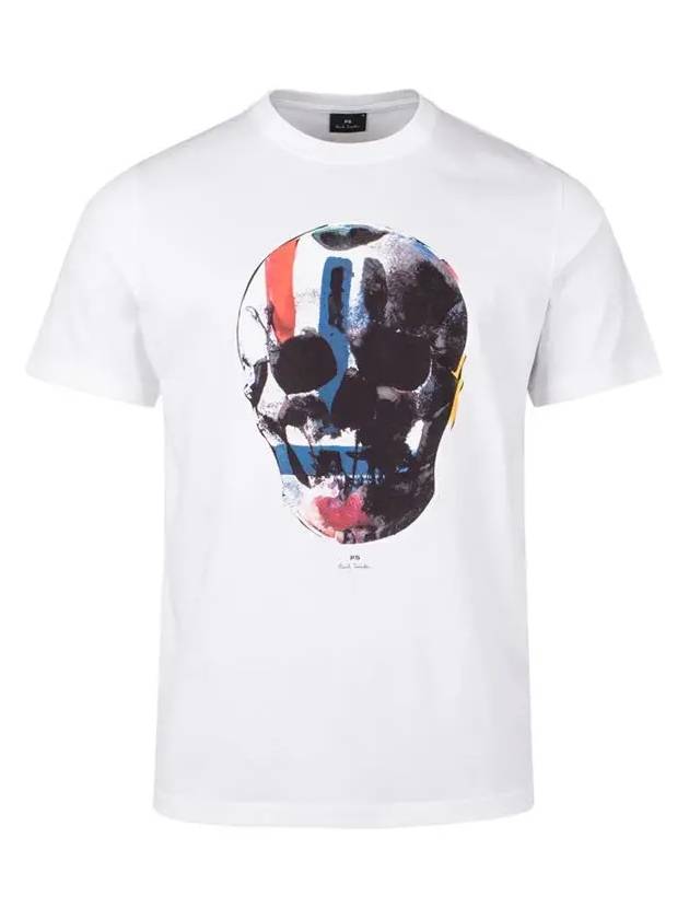 Logo Skull Graphic T Shirt M2R 011R NP4685 01 - PAUL SMITH - BALAAN 1