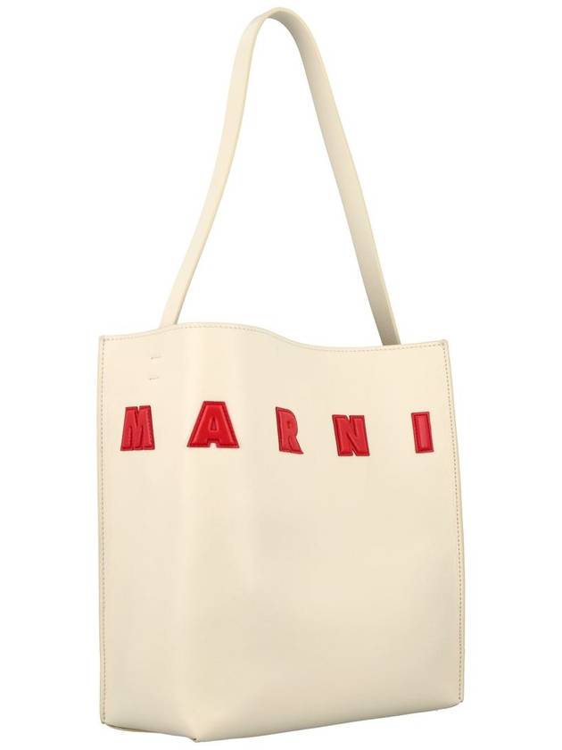 Tote Bag 24PSHMP0111U0P6483 ZO721 IVORY RED - MARNI - BALAAN 3