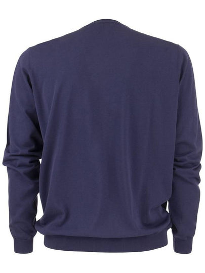 Cotton crew-neck jumper - FAY - BALAAN 2