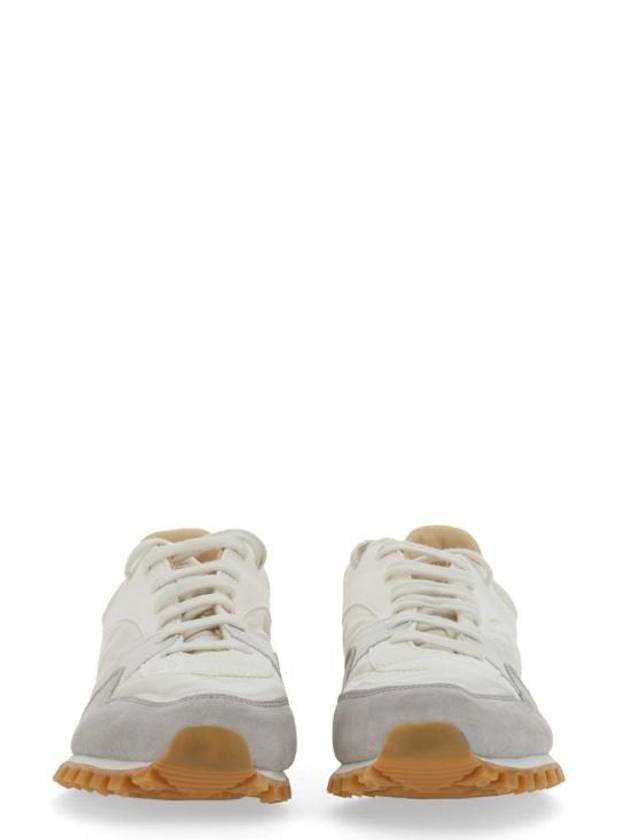 Men's Trail Leather Low Top Sneakers Light Grey - SPALWART - BALAAN 5