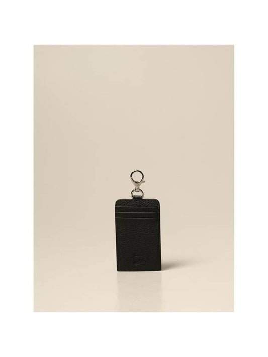 Spike Strap Card Wallet Black - CHRISTIAN LOUBOUTIN - BALAAN 1