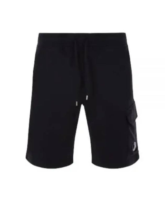 Lens Banding Cargo Shorts Black - CP COMPANY - BALAAN 2