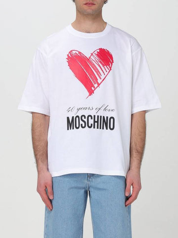 T-shirt Moschino Couture in cotone con stampa - MOSCHINO - BALAAN 1