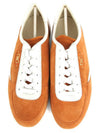 Suede Low Top Sneakers Orange - DOLCE&GABBANA - BALAAN 5