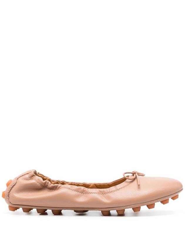 Leather Bubble Ballerina Pink - TOD'S - BALAAN 2