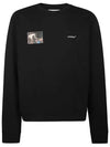 Caravaggio Arrow Sweatshirt Black - OFF WHITE - BALAAN.