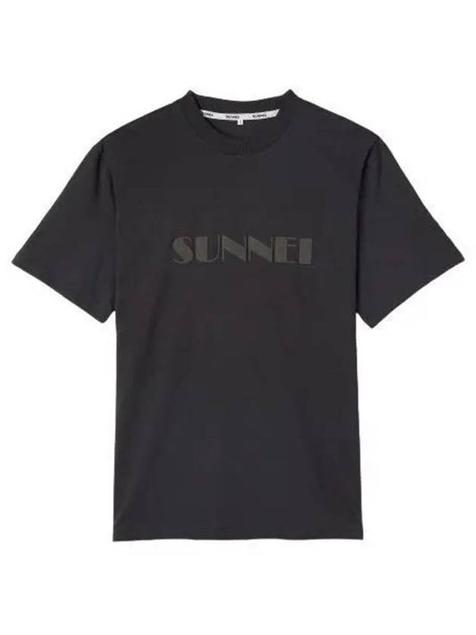 Classic Logo Short Sleeve T Shirt Black Tee - SUNNEI - BALAAN 1
