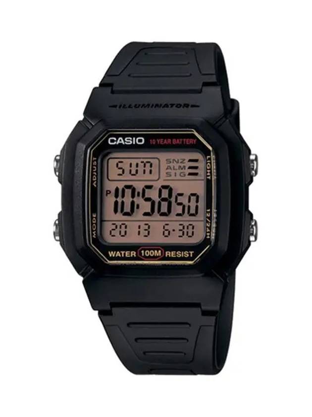 Simple Digital Watch Black - CASIO - BALAAN 2