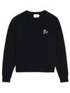 Dressed Fox Patch Sweatshirt Black - MAISON KITSUNE - BALAAN 2