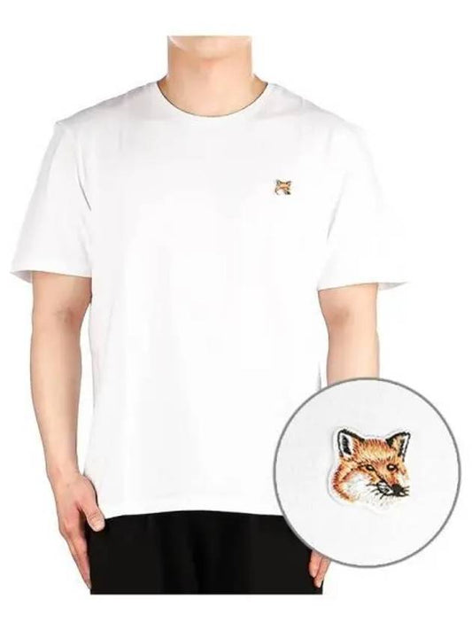 Men s Fox Head Short Sleeve T Shirt 270745 - MAISON KITSUNE - BALAAN 1