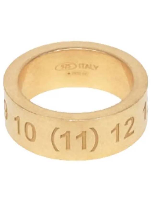 number logo ring gold - MAISON MARGIELA - BALAAN 1