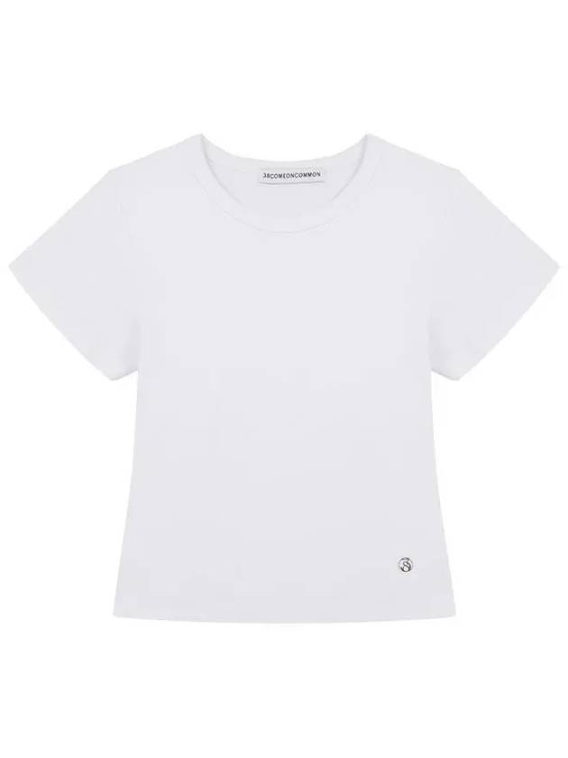 Timeless Cap Crop T shirts White - 38COMEONCOMMON - BALAAN 8