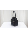 Used luxury goods Daol Pocono Duet Re Nylon Black Top Handle Bucket Bag 1BH038 - PRADA - BALAAN 3