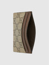 Ophidia GG Supreme Card Wallet Brown - GUCCI - BALAAN 3