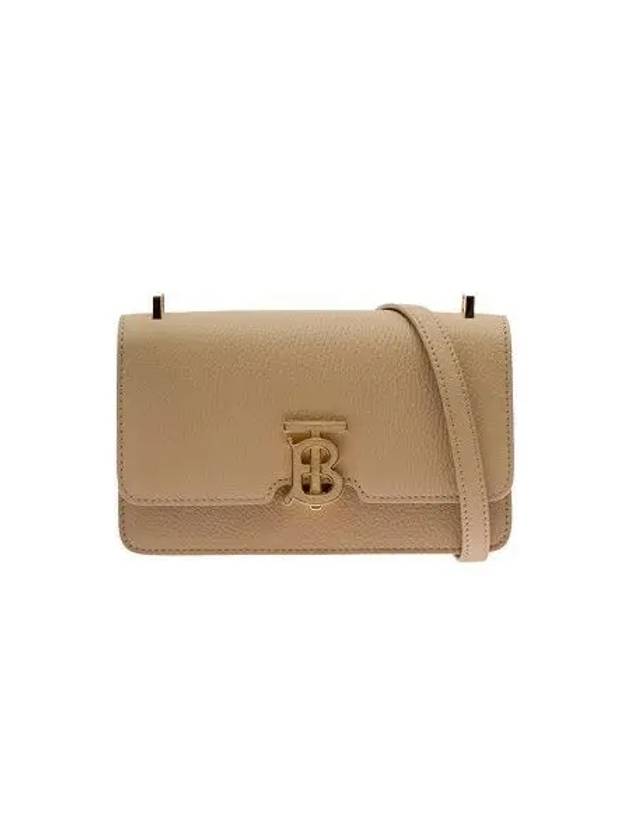 TB Logo Calfskin Mini Cross Bag Beige - BURBERRY - BALAAN 2