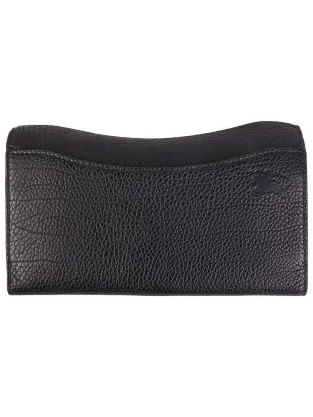 Rocking Horse Leather Medium Wallet Black - BURBERRY - BALAAN 4