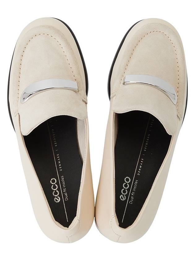 Sculpted LX Loafers Ivory - ECCO - BALAAN 3