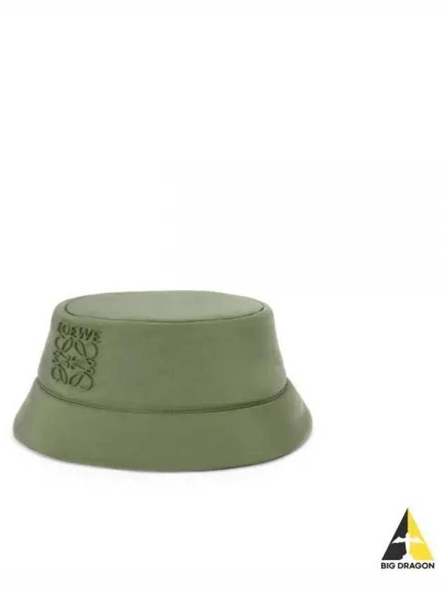 Puffer Nylon Bucket Hat Khaki - LOEWE - BALAAN 2