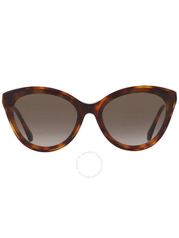 Jimmy Choo Brown Gradient Cat Eye Ladies Sunglasses VIC/F/SK 0086/HA 64 - JIMMY CHOO - BALAAN 1