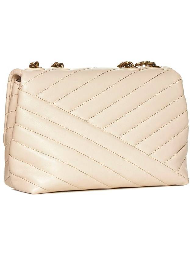 Kira Chevron Convertible Strap Small Shoulder Bag New Cream - TORY BURCH - BALAAN 4