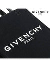 Logo Printed Vertical Mini Tote Bag Black - GIVENCHY - BALAAN 5