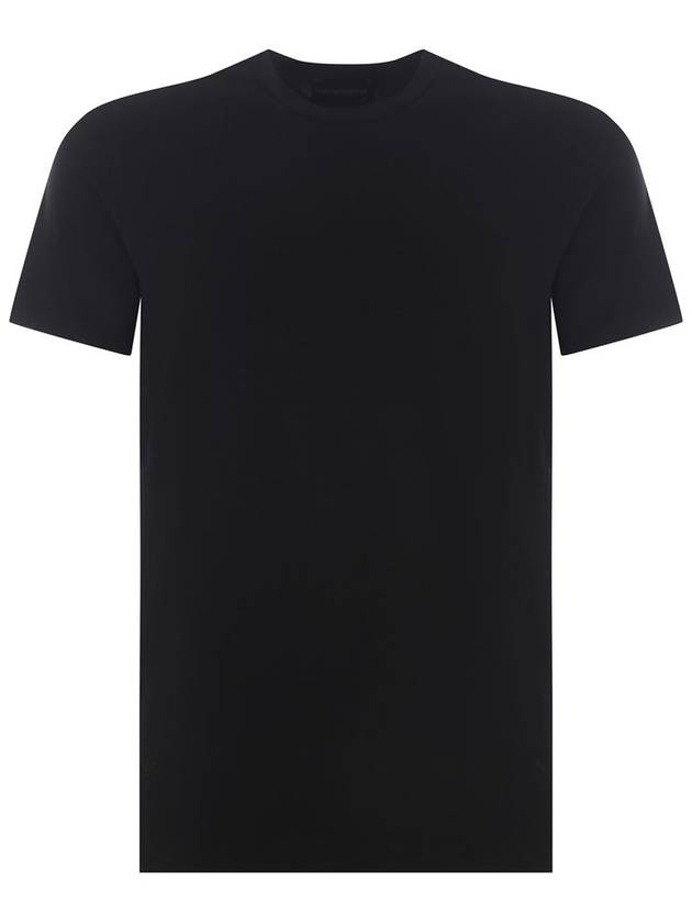 Polo T-shirt 8N1TF01JCDZ 0999 black - EMPORIO ARMANI - BALAAN 2