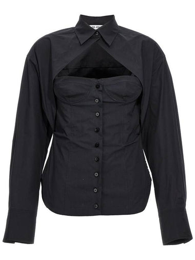 The Attico 'Bustier' Shirt - THE ATTICO - BALAAN 1