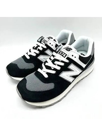 574 Legacy Low Top Sneakers Black - NEW BALANCE - BALAAN 2