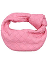 Candy Jodie Intrecciato Tote Bag Pink - BOTTEGA VENETA - BALAAN 5