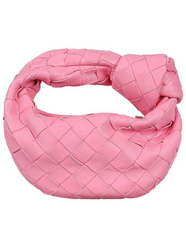 Candy Jodie Intrecciato Tote Bag Pink - BOTTEGA VENETA - BALAAN 5