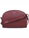 Demi Lune Mini Half Moon Cross Bag Burgundy - A.P.C. - BALAAN 1