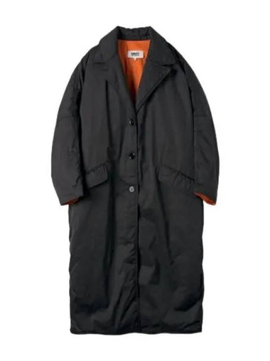 MM6 single breasted coat black - MAISON MARGIELA - BALAAN 1