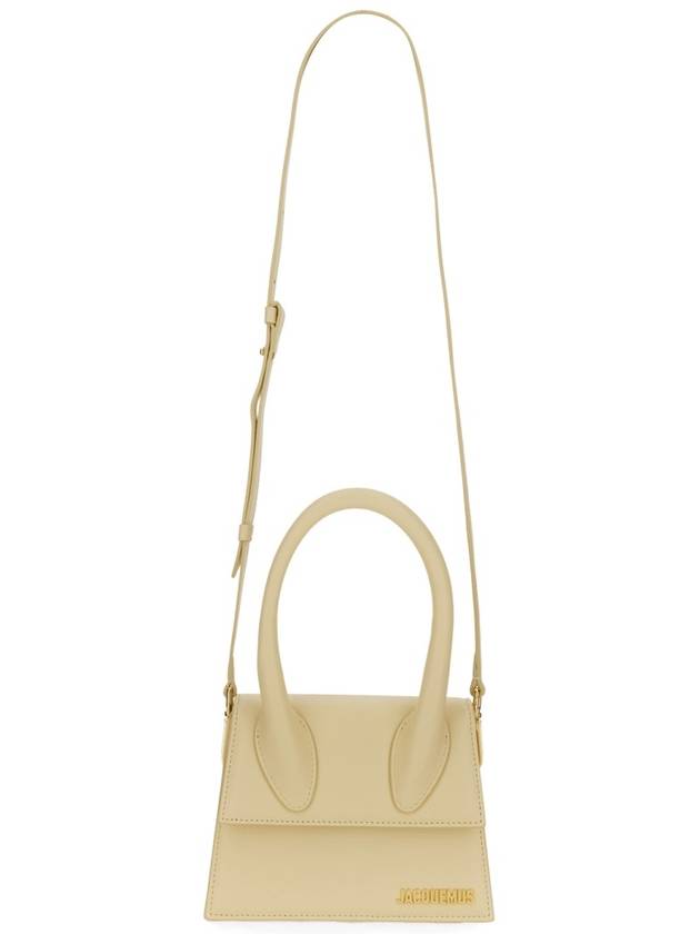 Le Chiquito Moyen Signature Mini Tote Bag Ivory - JACQUEMUS - BALAAN 3