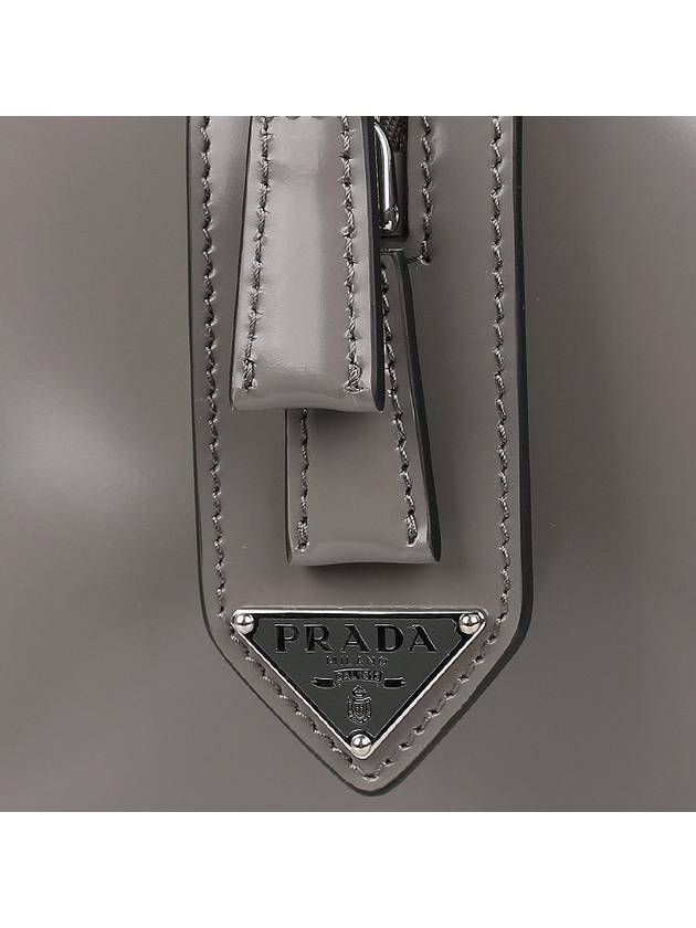 Brushed Supernova Hand Shoulder Bag Dark Grey - PRADA - BALAAN 10