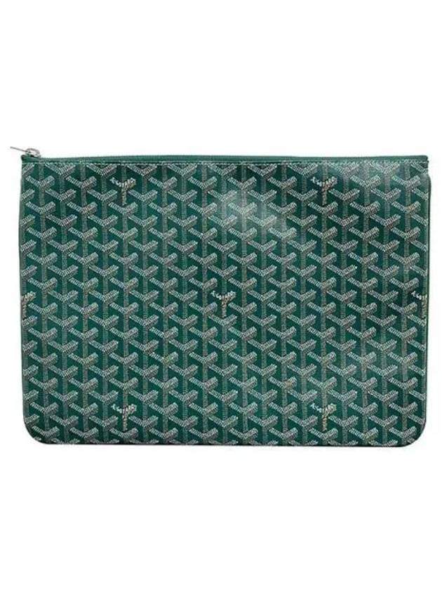 APMSENAT2 MGM 09 Special Color Sena Clutch Bag Green TEO 270141 - GOYARD - BALAAN 1