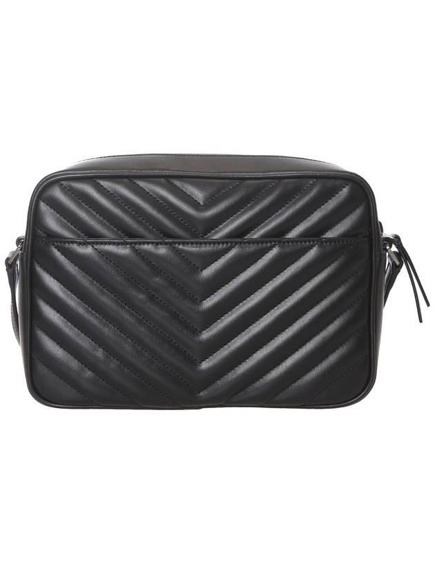 Roux Quilted Cross Bag Black - SAINT LAURENT - BALAAN 4