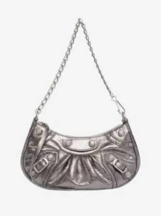 Women's Le Cagol Mini Shoulder Bag Silver - BALENCIAGA - BALAAN 2