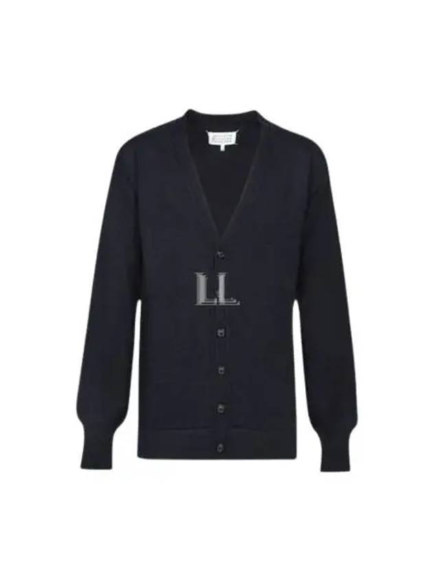 V-Neck Cardigan Black - MAISON MARGIELA - BALAAN 2